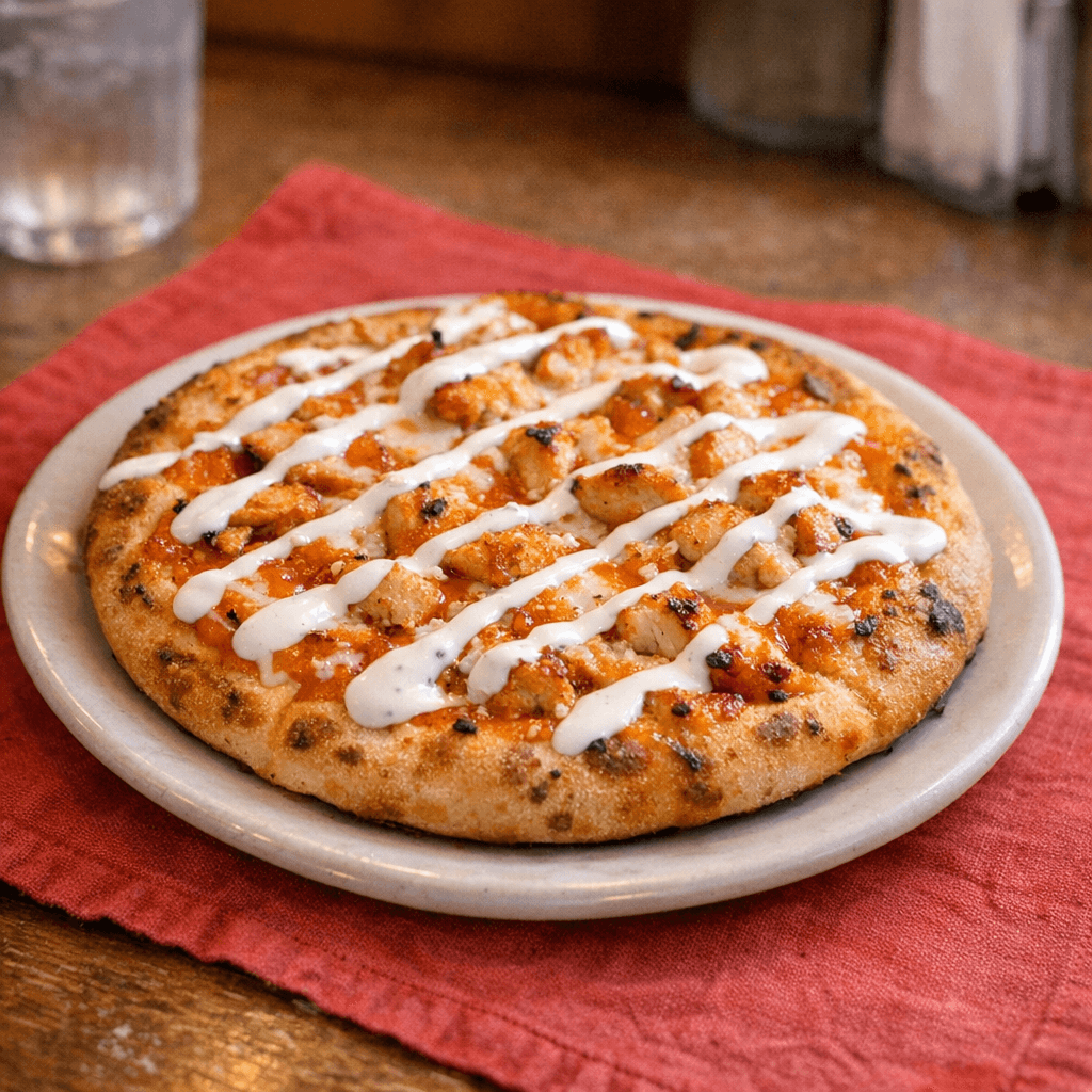 Buffalo Chicken Ranch Pizza (10" Personal)