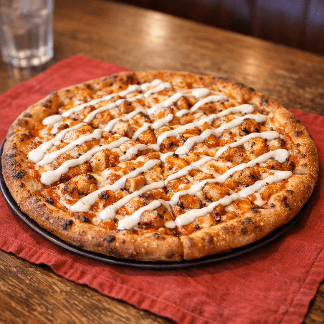 Buffalo Chicken Ranch Pizza (14" Medium)