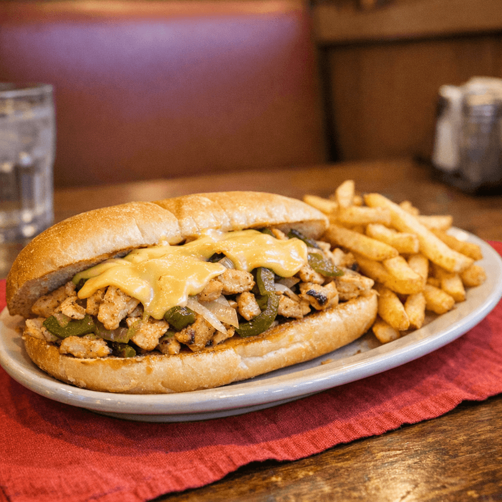 Chicken Philly Cheese Steak