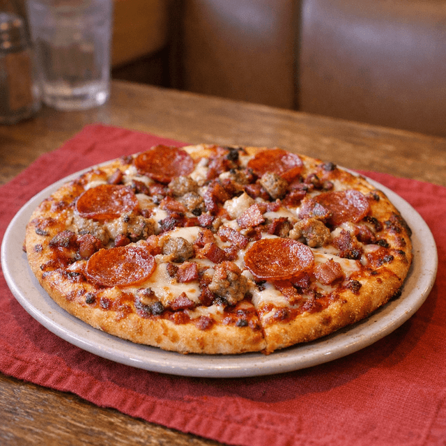 Meat Lovers Pizza (10" Personal)