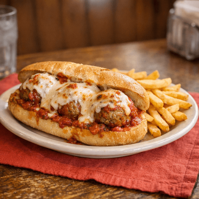 Meatball Parmigiana