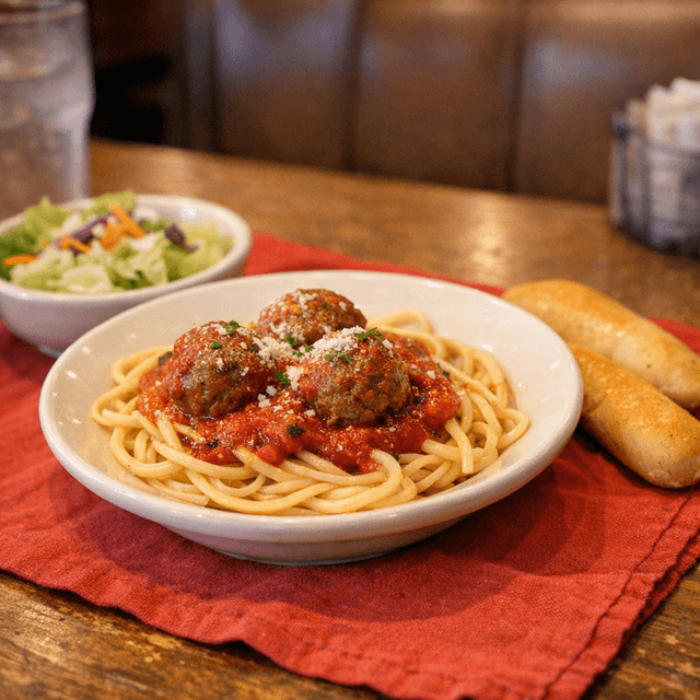 Meatballs or Sausage Pasta (Kids)