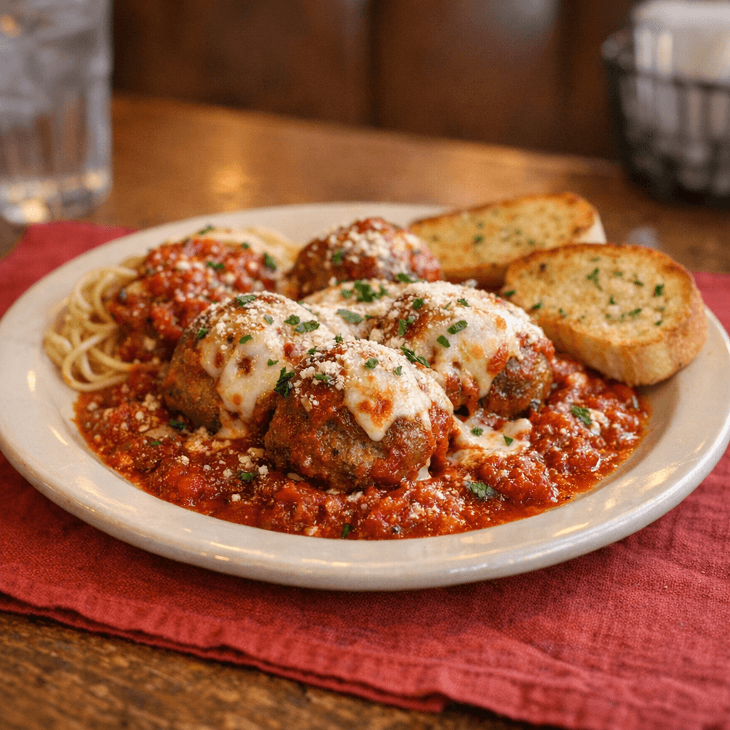 Meatballs Parmigiana