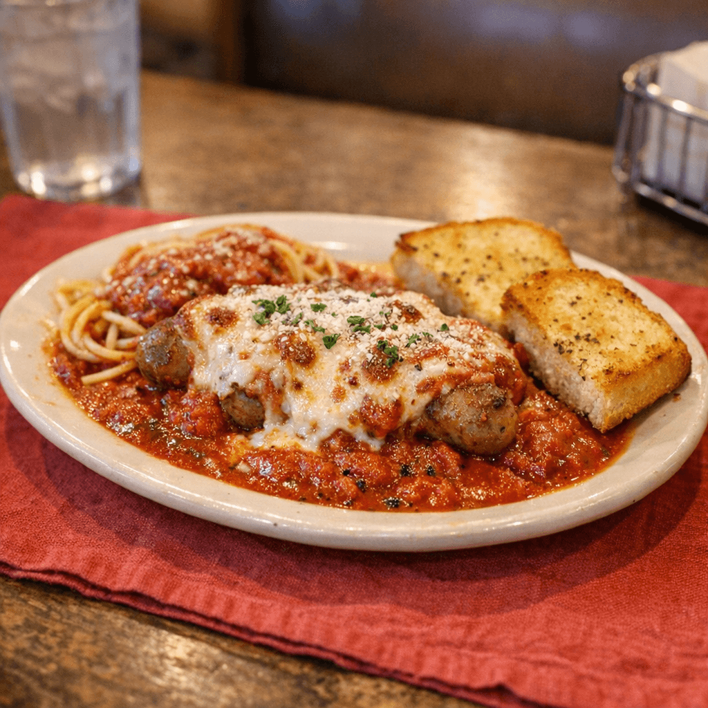 Sausage Parmigiana