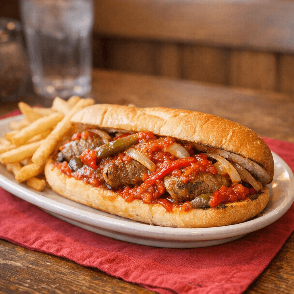 Sausage, Peppers & Onions Sub