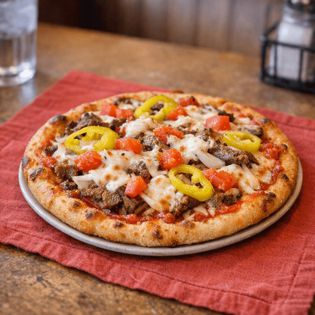 Vesuvio Pizza (10" Personal)