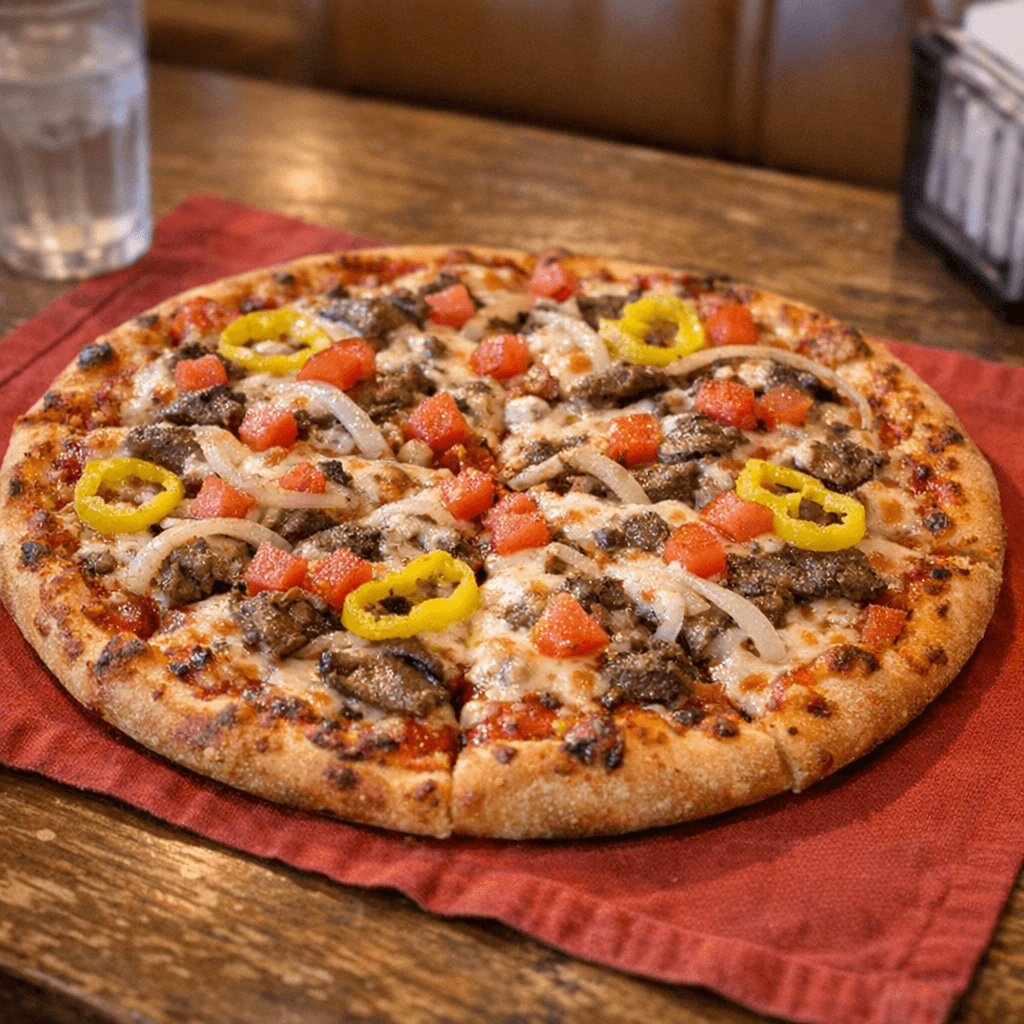 Vesuvio Pizza (14" Medium)