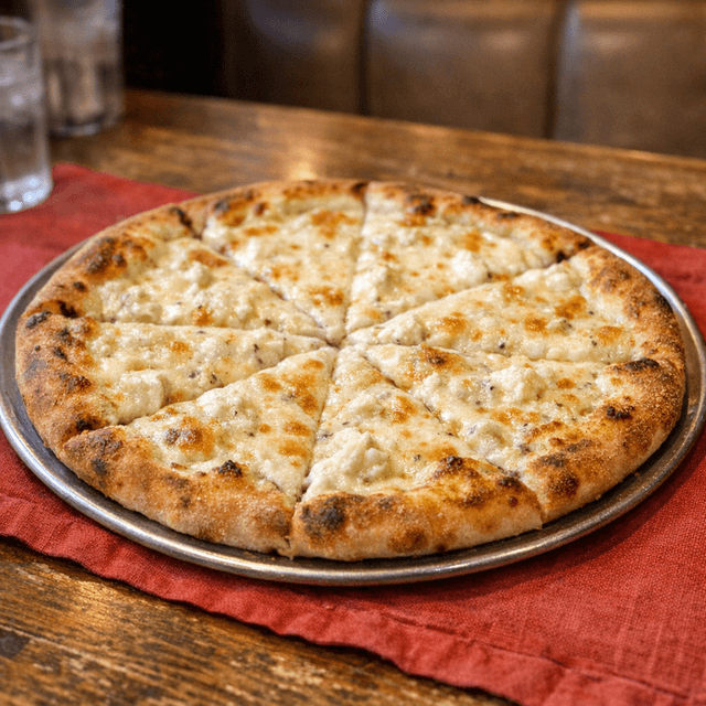 White Pizza (14" Medium)