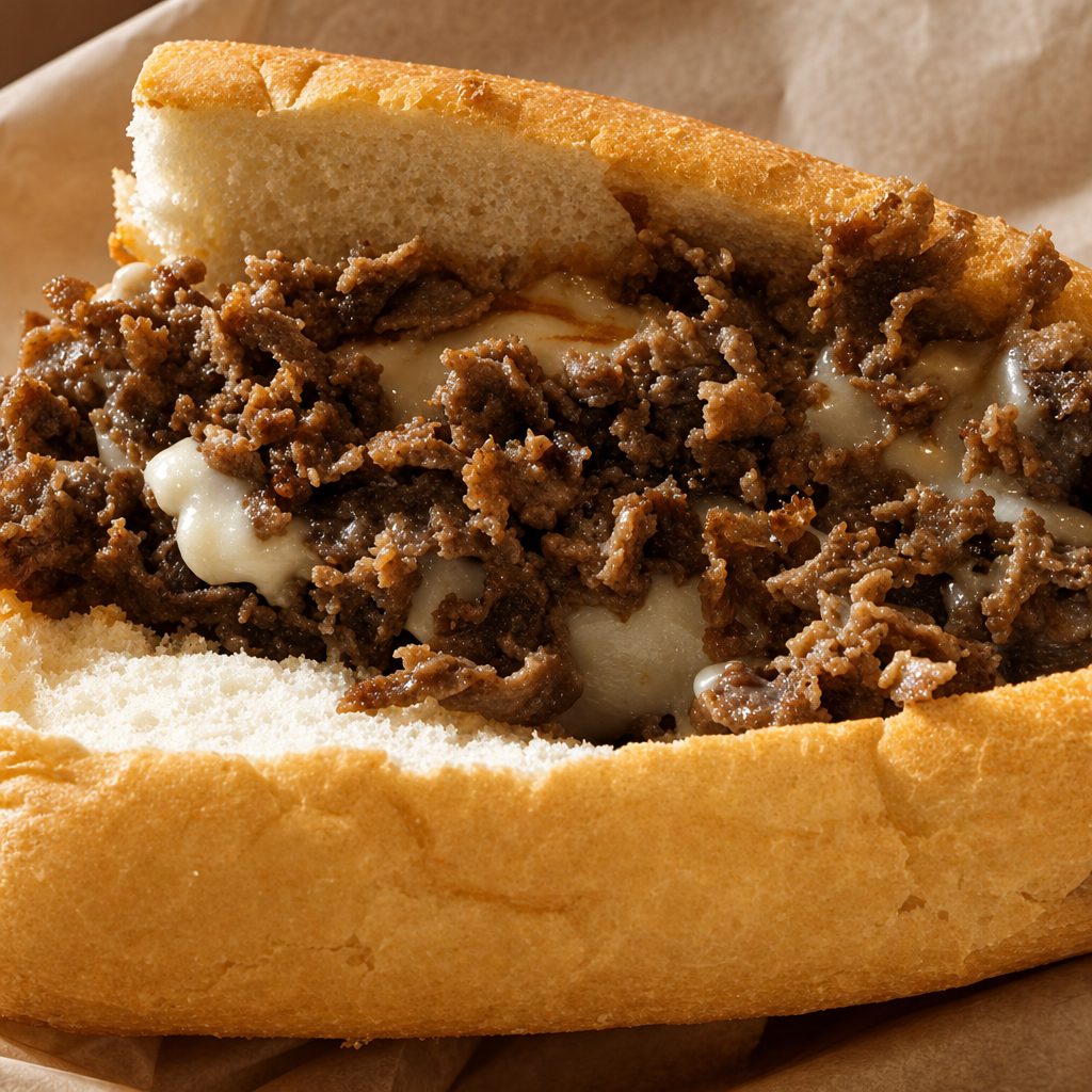Plain Cheesesteak.